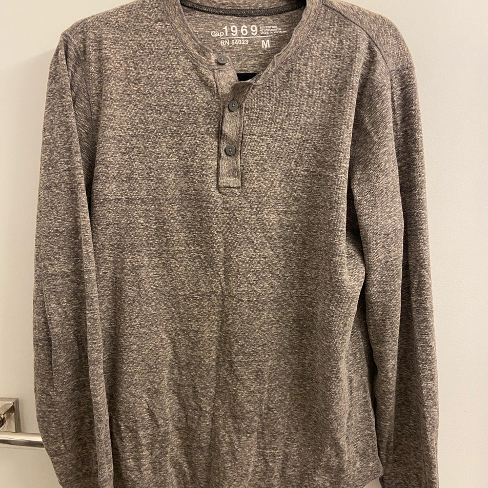 GAP Henley Long Sleeve